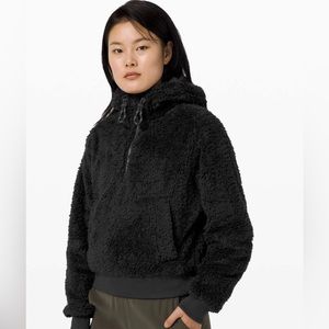 Lululemon Black Sherpa Pullover